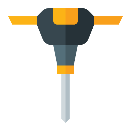 Jackhammer Generic Flat icon