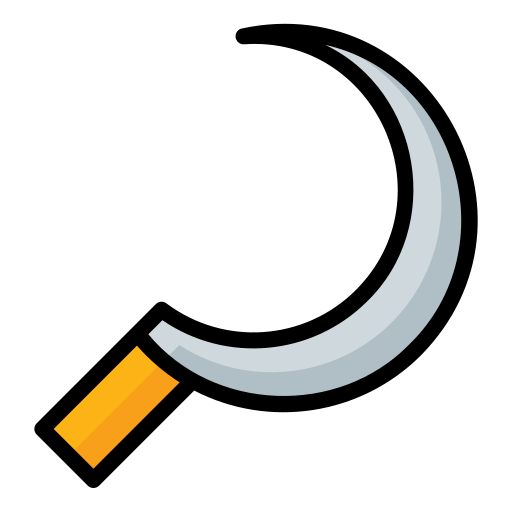 Sickle Generic Outline Color icon