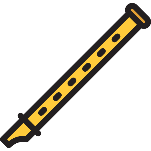 flöte Generic Outline Color icon