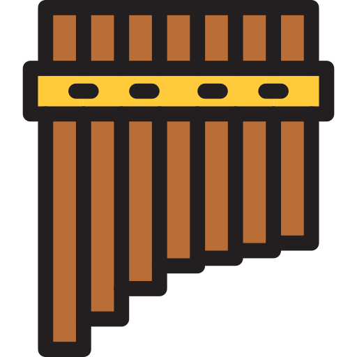 flauta Generic Outline Color icono