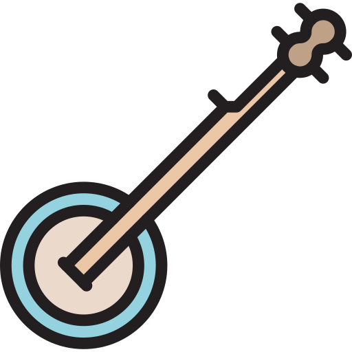 Banjo Generic Outline Color icon