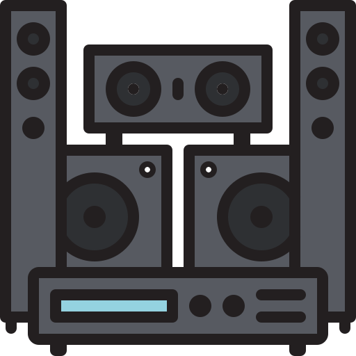 soundsystem Generic Outline Color icon
