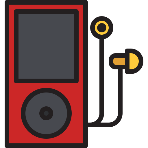 mp3 Generic Outline Color icon