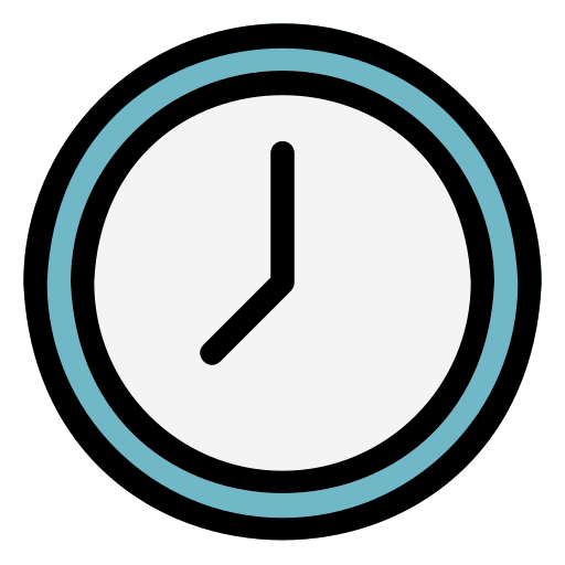 wanduhr Generic Outline Color icon