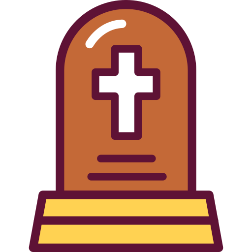 墓地 Generic Outline Color icon