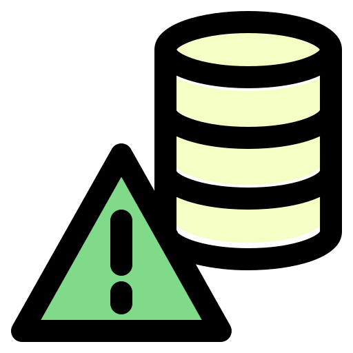 base de datos Generic Outline Color icono