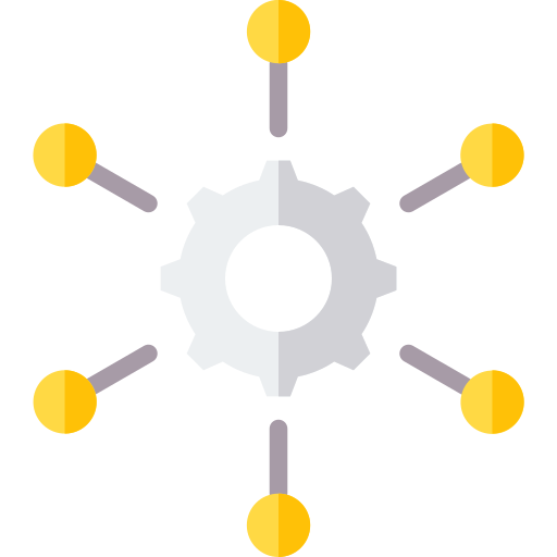 netwerk Generic Flat icoon