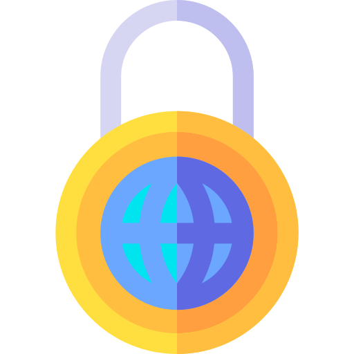 internet-sicherheit Basic Rounded Flat icon