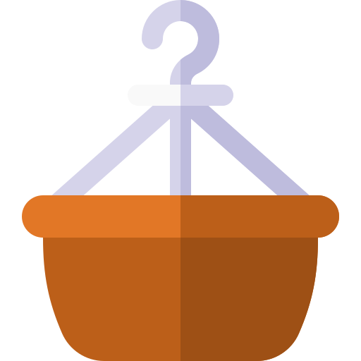 Plant pot Basic Rounded Flat icon