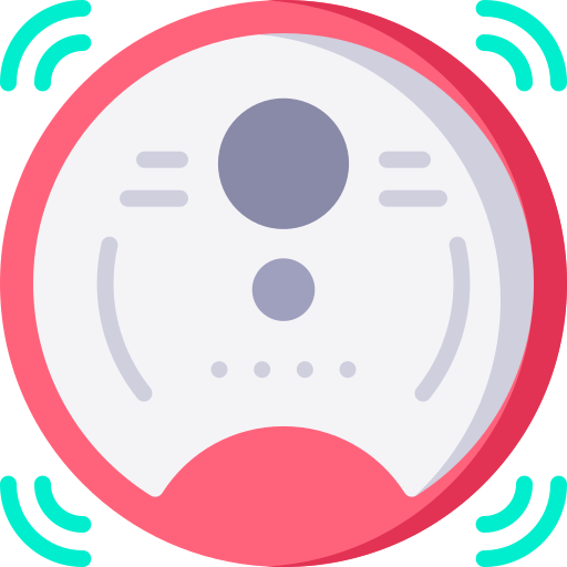Robot vacuum cleaner Special Flat icon
