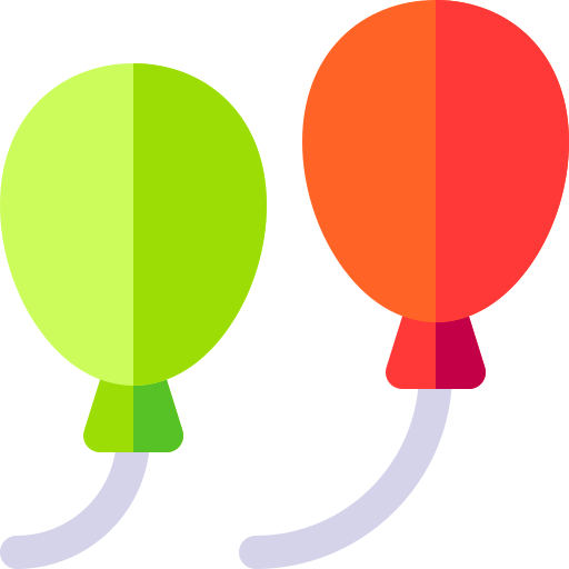 des ballons Basic Rounded Flat Icône