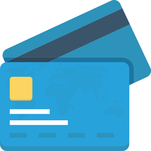 Credit card Dinosoft Flat icon