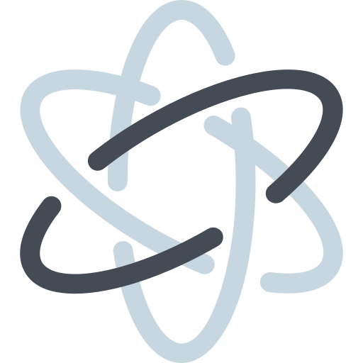 atomowy Sergei Kokota Lineal Color ikona
