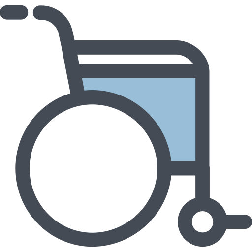 Wheelchair Sergei Kokota Lineal Color icon