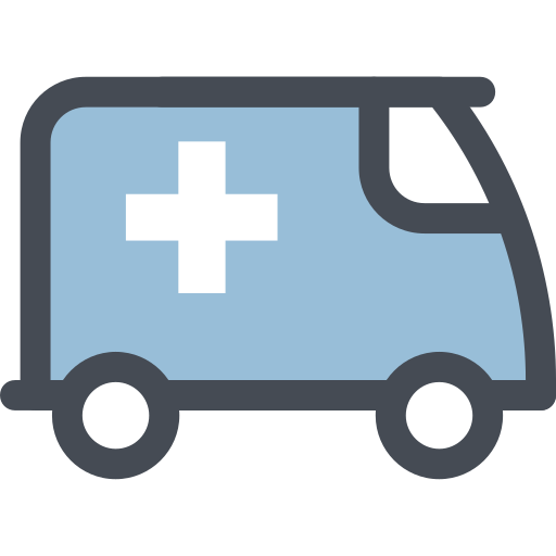 Ambulance Sergei Kokota Lineal Color icon