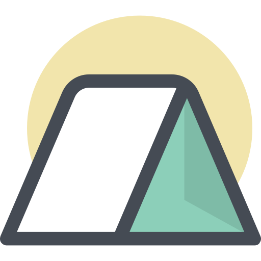Tent Sergei Kokota Lineal Color icon