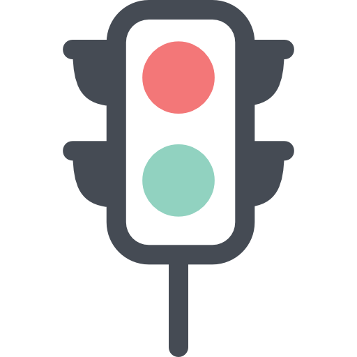 信号機 Sergei Kokota Lineal Color icon
