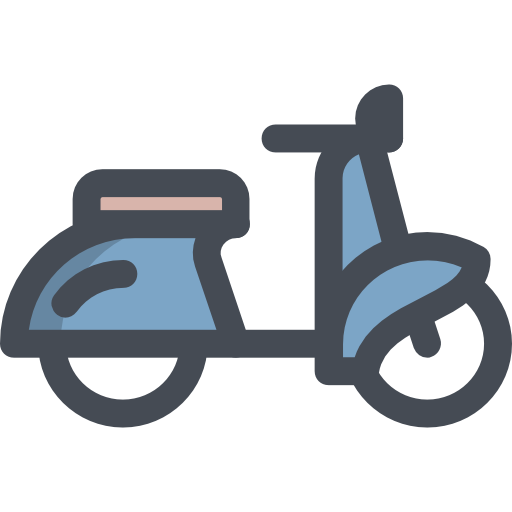 motorrad Sergei Kokota Lineal Color icon