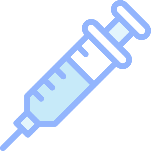 Syringe Detailed color Lineal color icon