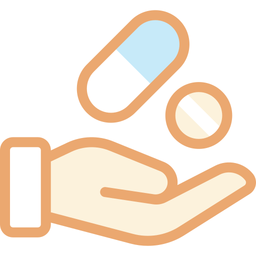 pastillas Detailed color Lineal color icono