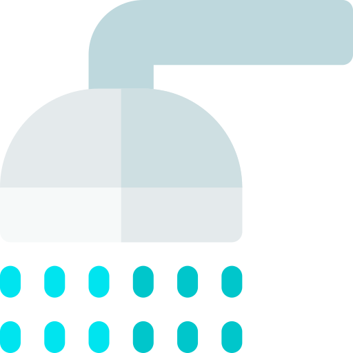 Shower head Basic Rounded Flat icon
