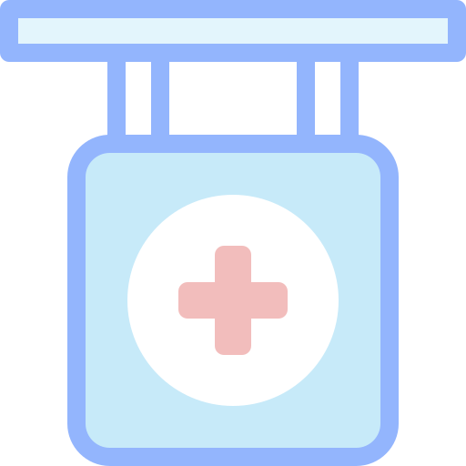 farmacia Detailed color Lineal color icona