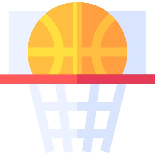 basketball Basic Straight Flat Icône