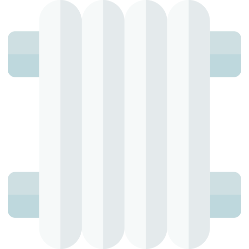 radiateur Basic Rounded Flat Icône