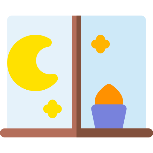 밤 Basic Rounded Flat icon