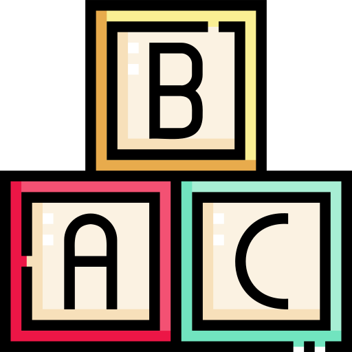 blöcke Detailed Straight Lineal color icon