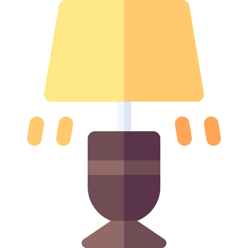 lampada da tavolo Basic Rounded Flat icona