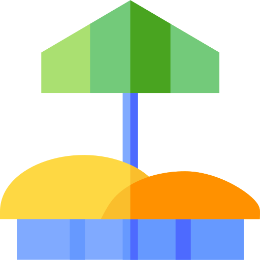 sandkasten Basic Straight Flat icon