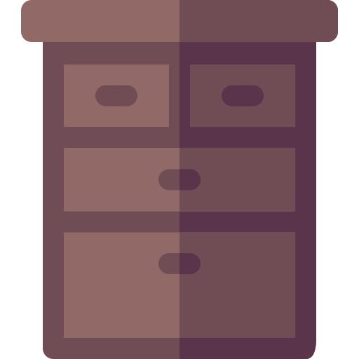 Cupboard Basic Rounded Flat icon