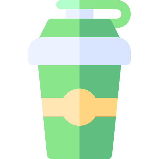Cocktail shaker Basic Rounded Flat icon