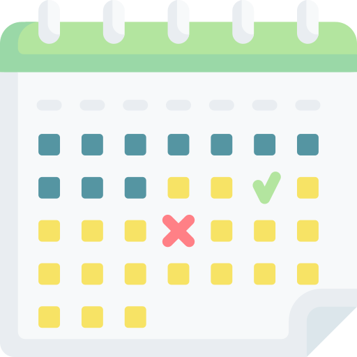 kalender Special Flat icon