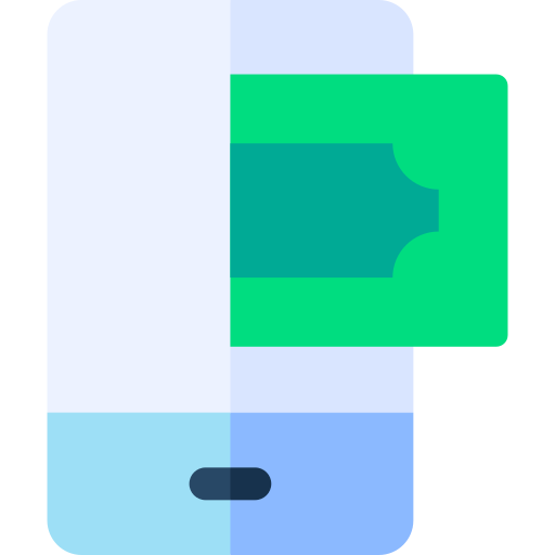 オンライン支払い Basic Rounded Flat icon