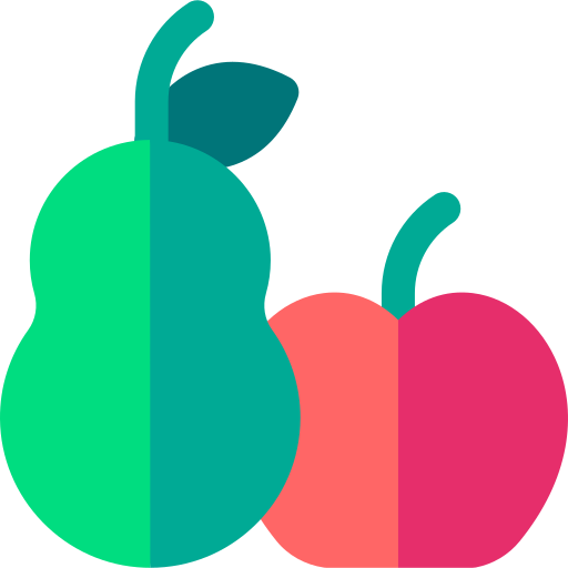fruit Basic Rounded Flat icoon