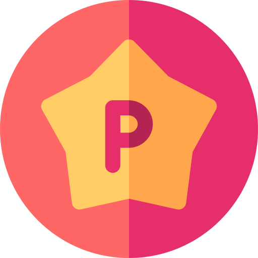 punto Basic Rounded Flat icono