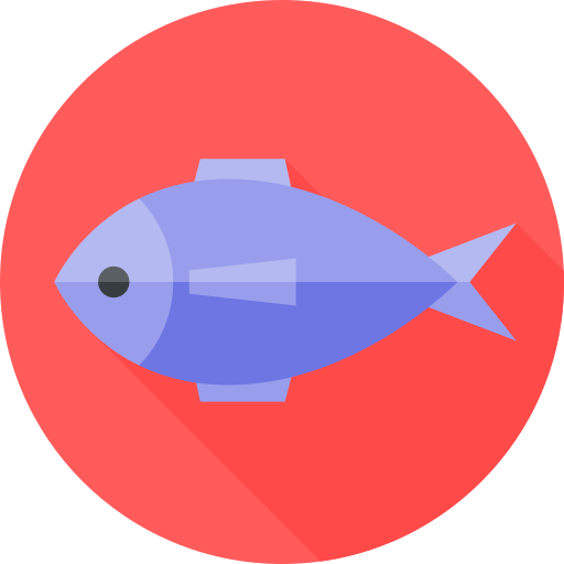 pescare Flat Circular Flat icona