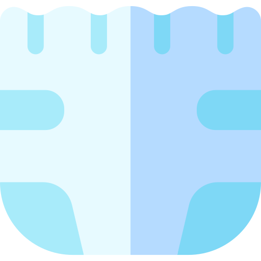 Diapers Basic Rounded Flat icon