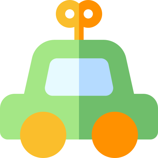 Car toy Basic Rounded Flat icon