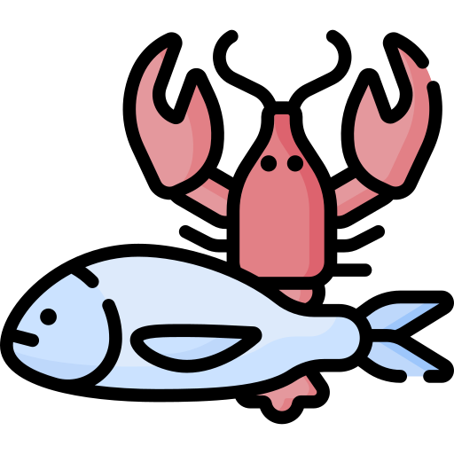Seafood Special Lineal color icon