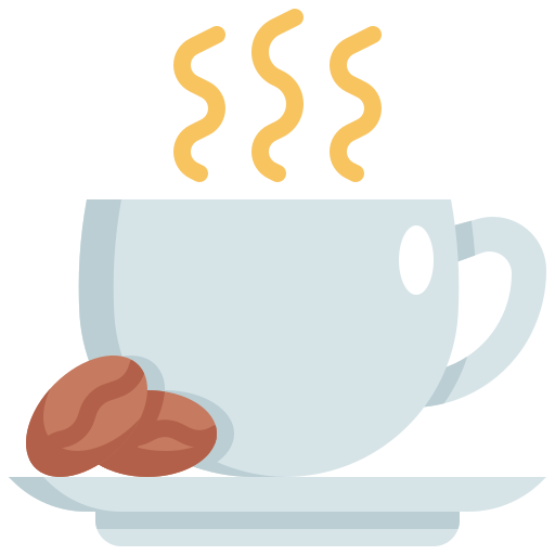 café caliente Generic Flat icono
