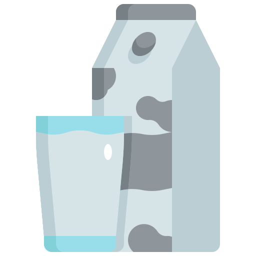 melk doos Generic Flat icoon