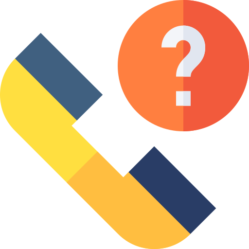 Question Basic Straight Flat icon