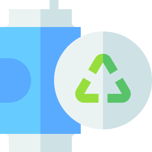 Recyclable Basic Straight Flat icon