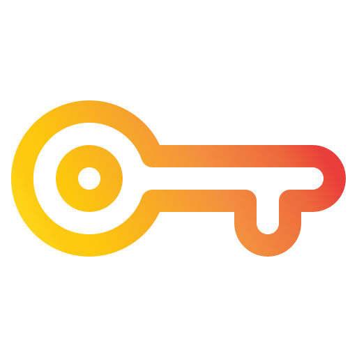 Key Generic Gradient icon