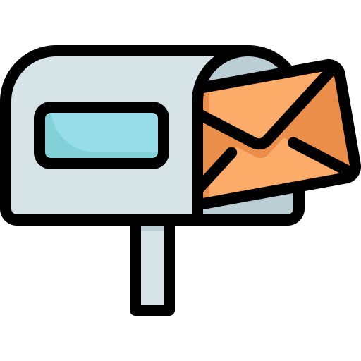 postbus Generic Outline Color icoon