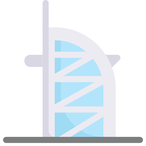 burdż al-arab Generic Flat ikona