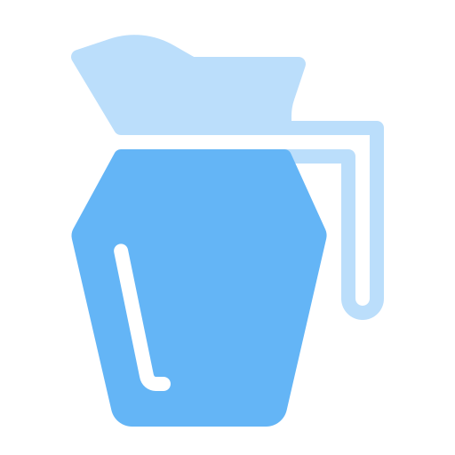 melk pot Generic Blue icoon